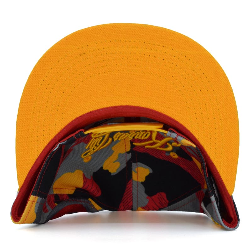 Gorra de fútbol con nombre de grafiti nuevo de Kansas City, casco KC, gorra snapback de camuflaje rojo imagen 6