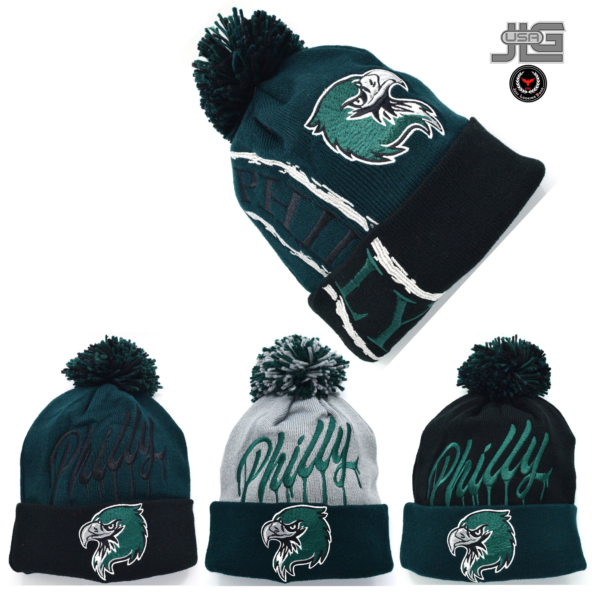 Philly eagles beanie shop
