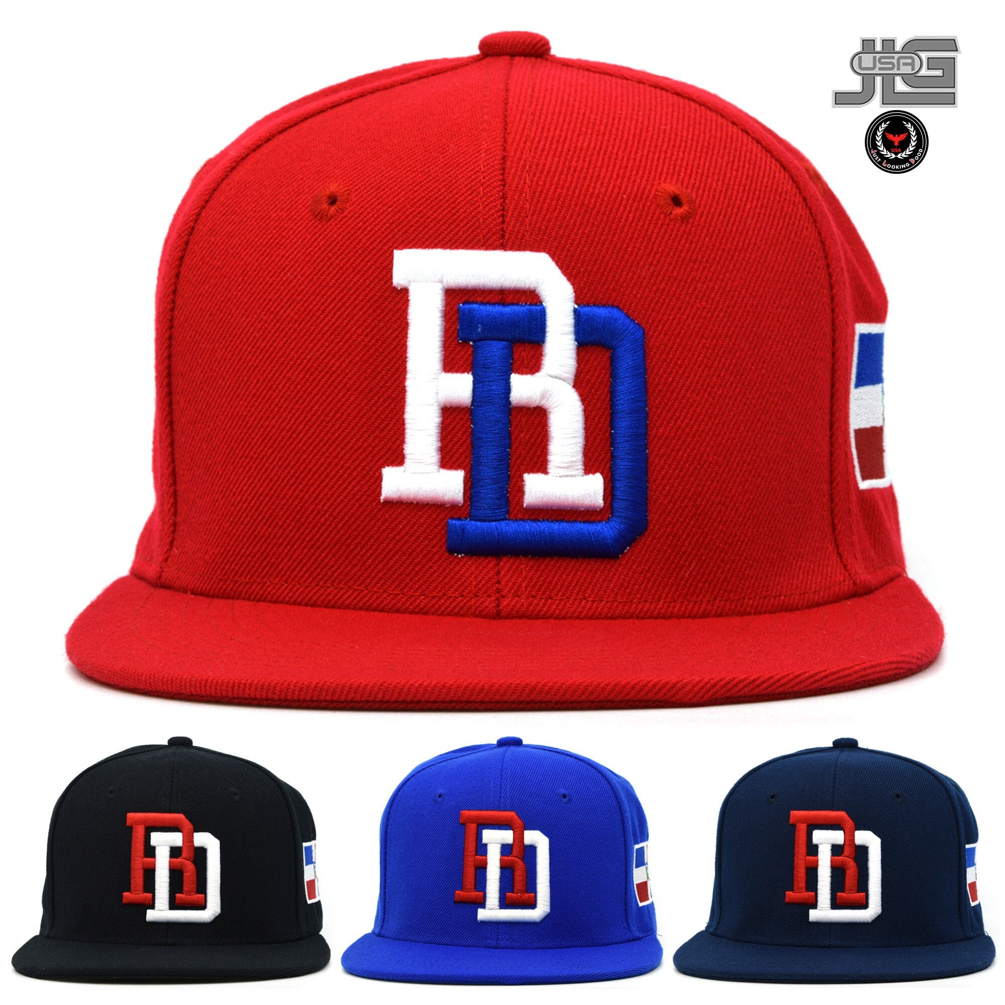 Dominican Republic DR Republica Dominicana RD Snapback Hat Cap -   Denmark
