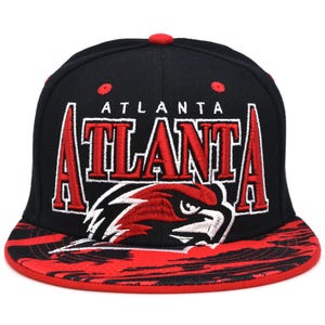 Atlanta New Leader Thunder ATL Bird Falcon Head Adjustable Snapback Hat Cap