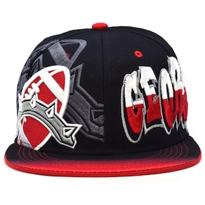 georgia New Capart Graffiti City Stickerei SnapBack Hundehalsband Hut Mütze