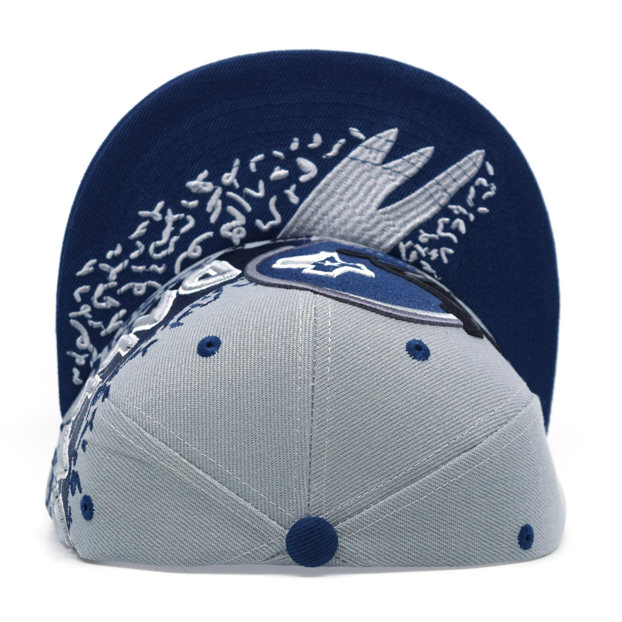 Dallas New City Rage Football DAL Helmet Map Embroidery Snapback