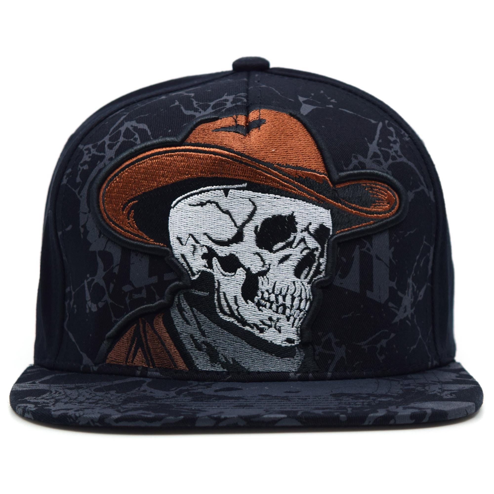 Cappello D-Bobby a tesa stretta Paglia con fascia ricamata rose des