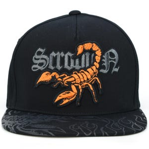 Scorpion New Leader TL Snapback 3D Sco12 Embroidery Adult Adjustable Cap Hat