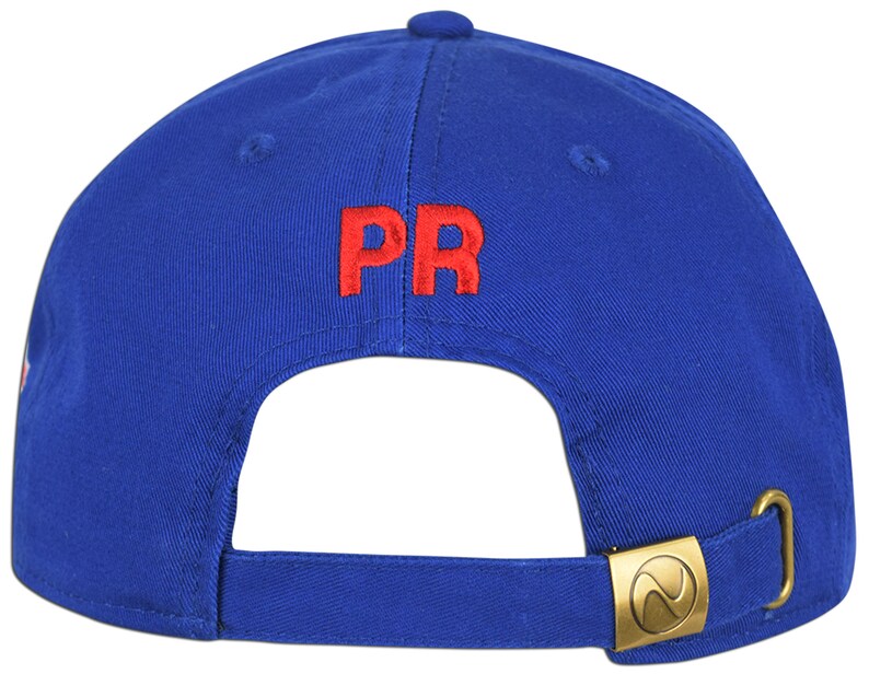 Puerto Rico Jersey Puerto Rico Snapback Hat US Embroidery Flag 3D PR Flat Bill PR Baseball Cap (Black - Aqua Royal) At Men's Clothing Store Puerto Rico Baseball Cap - Foto 5