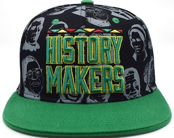 History Makers Cap Black Pride Leader Africa Fashion Snapback Hat TP New