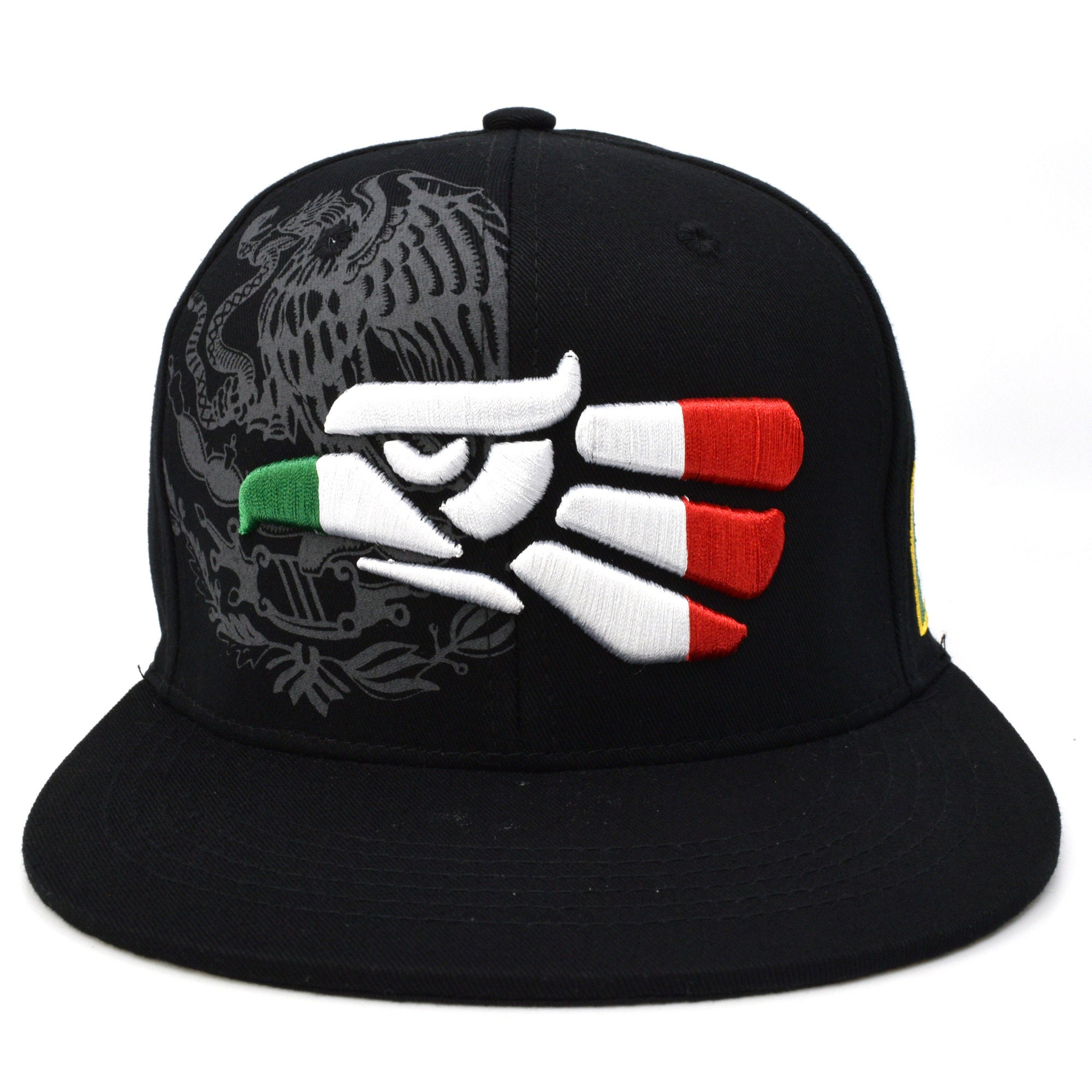 The Pride Mexican Eagle Baseball Hat - Adjustable Snapback With Detailed Custom Patch