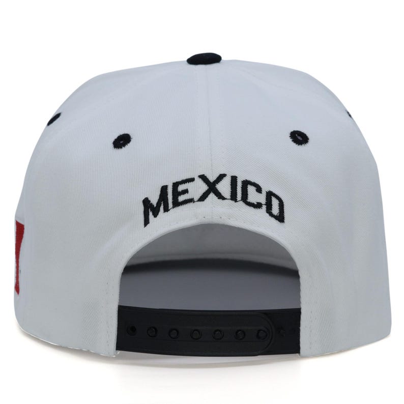 Gorra de béisbol para adultos con visera plana de algodón y bandera mexicana de Nuevo México imagen 16