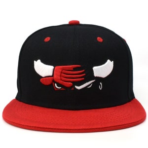 Bull Head New Leader Chicago Classic C Bull Snapback Hat Cap New