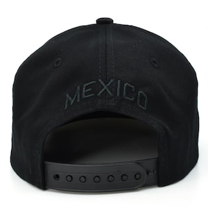 Gorra de béisbol para adultos con visera plana de algodón y bandera mexicana de Nuevo México imagen 4