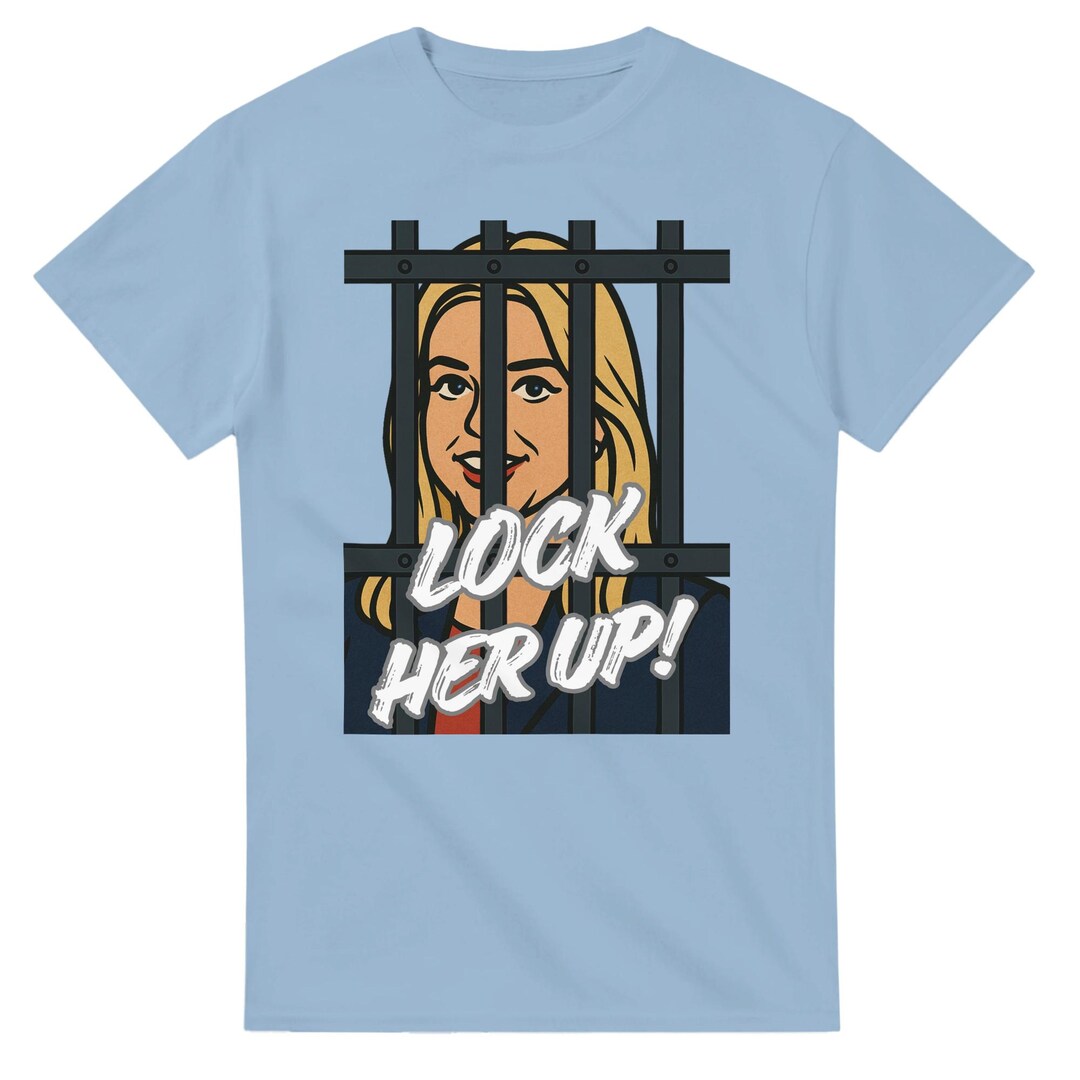 Pam Bondi Lock Her Up! Heavyweight Unisex Cr…