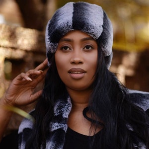 Womens Faux Fur Hat Etsy