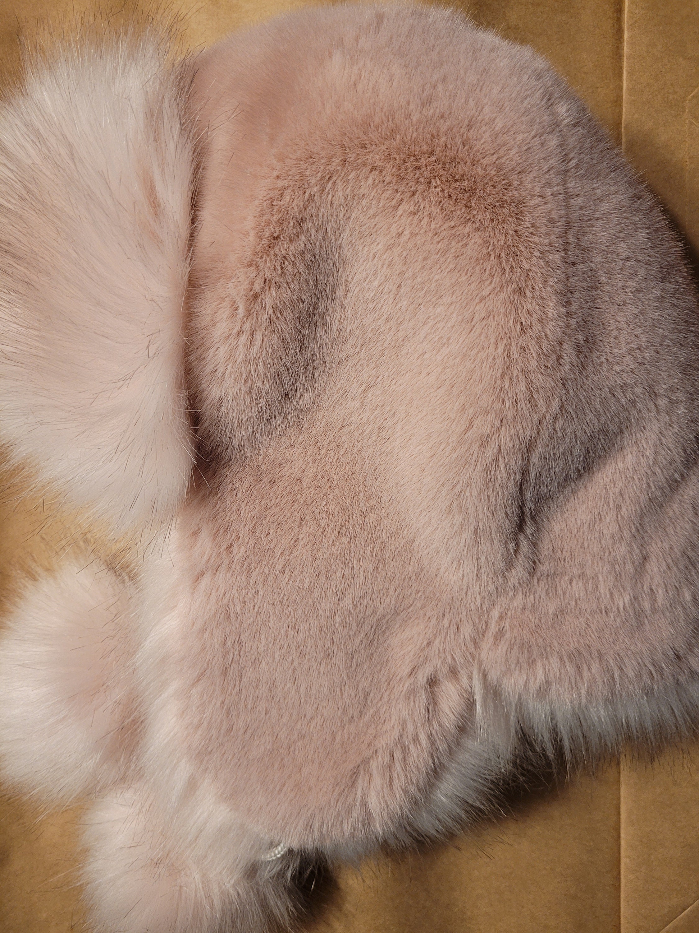 PCCVISION opium fur cap（pink） Womens Faux Fur Hats | Pink Fur Hat | Women's Trapper Hat
