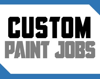 Custom Paint Job for Tabletop Miniatures