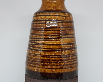 Rorstrand Mid-Century Modern Studio Ceramics Vase by Inger Persson Vintage Swedish Salt Glaze Pottery Scandinavian Home Decor