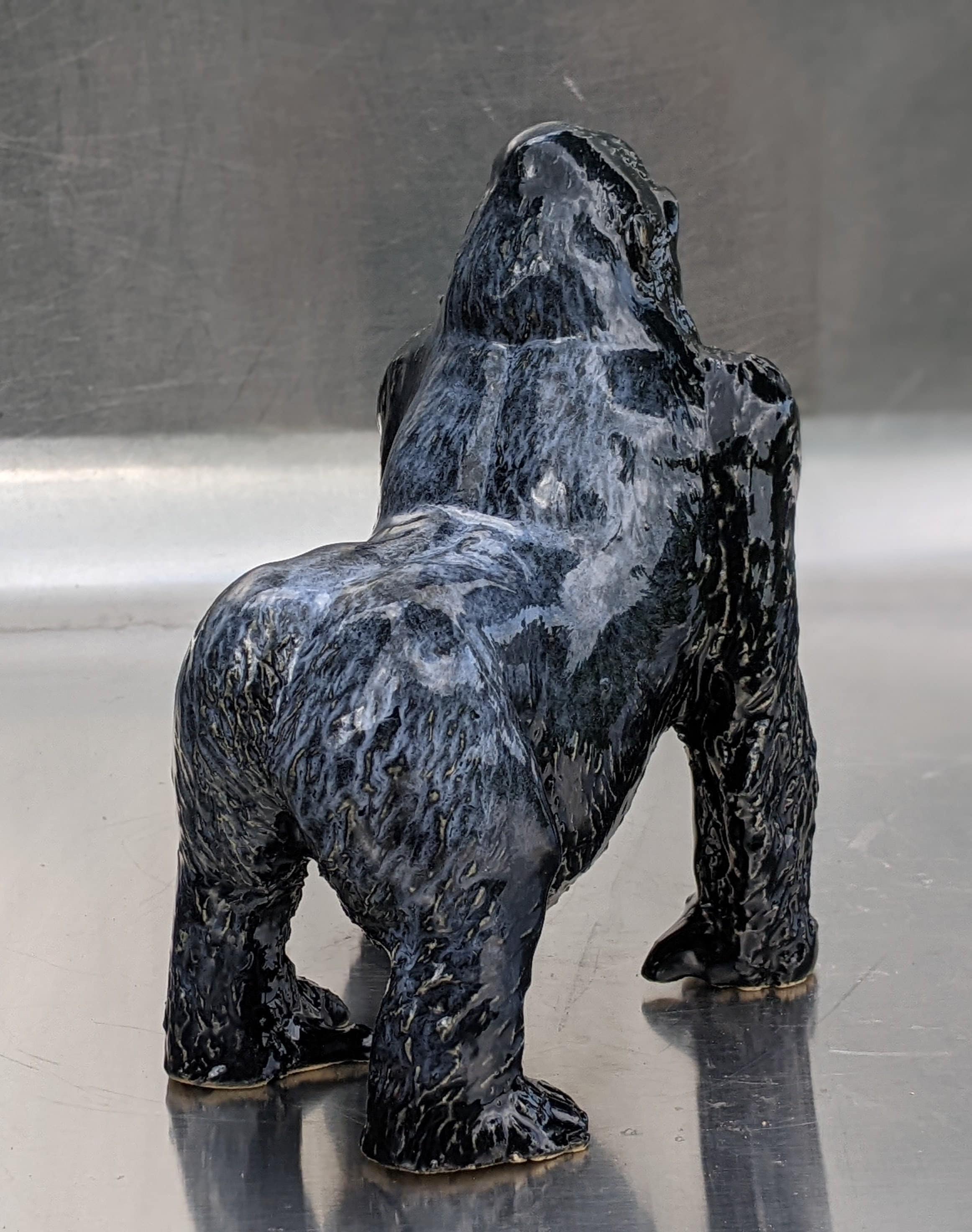 Stoneware Ceramic Gorilla 4