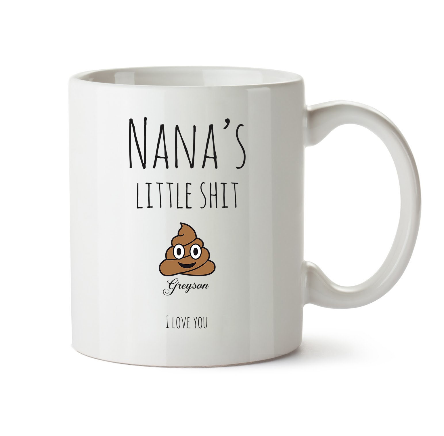 Nana Gift Personalized Nana's Little Shits Nana Funny Etsy