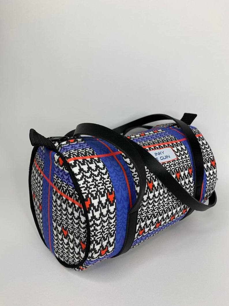 Miniduffle Bag. Waterproof/stain Proof Interior. Heavy Woven Etsy