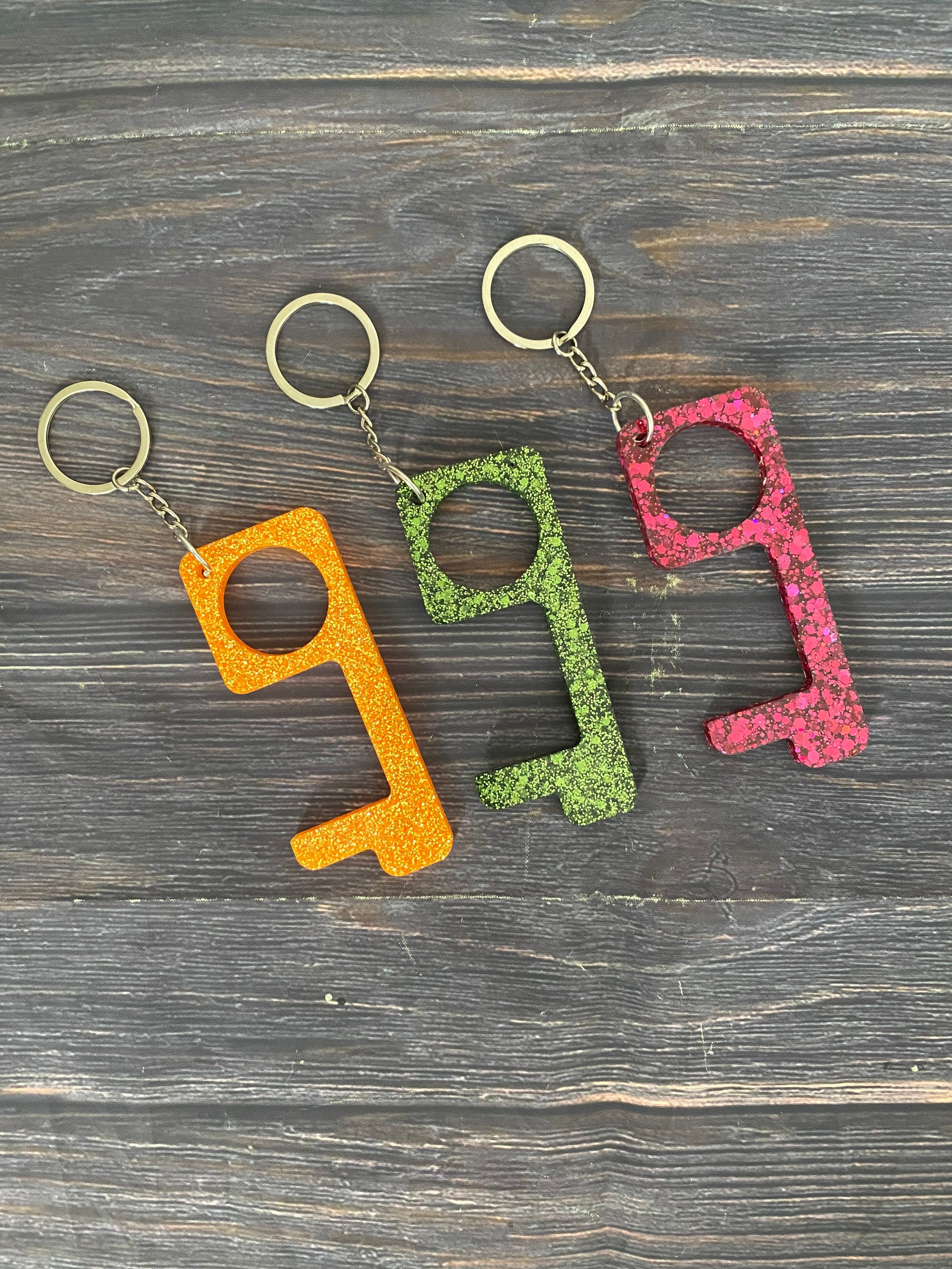 Door Opener Keychain Etsy