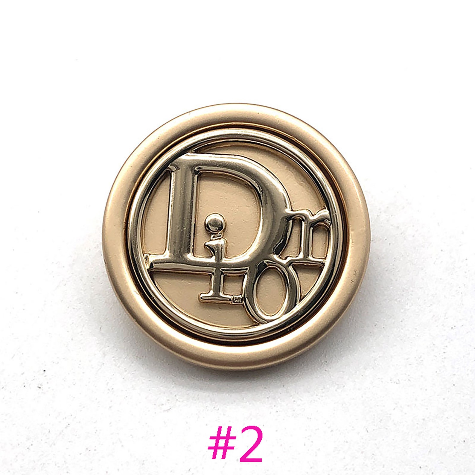 10 Pack Luxury Buttons High Grade Metal Button Classic Etsy