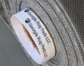 Super Grey Felt & Rubber Runner ( 6' Width ) Rug Pad - Georgia Rug Pads - All our orders are custom made and cut by hand.