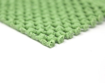 Almohadilla de alfombra rectangular de caucho natural Super Green - Almohadillas de alfombra Georgia - Todos nuestros pedidos se fabrican a medida y se cortan a mano.