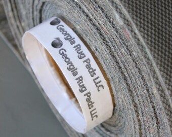Super Grey Felt & Rubber Runner ( 5' Width ) Rug Pad - Georgia Rug Pads - All our orders are custom made and cut by hand.