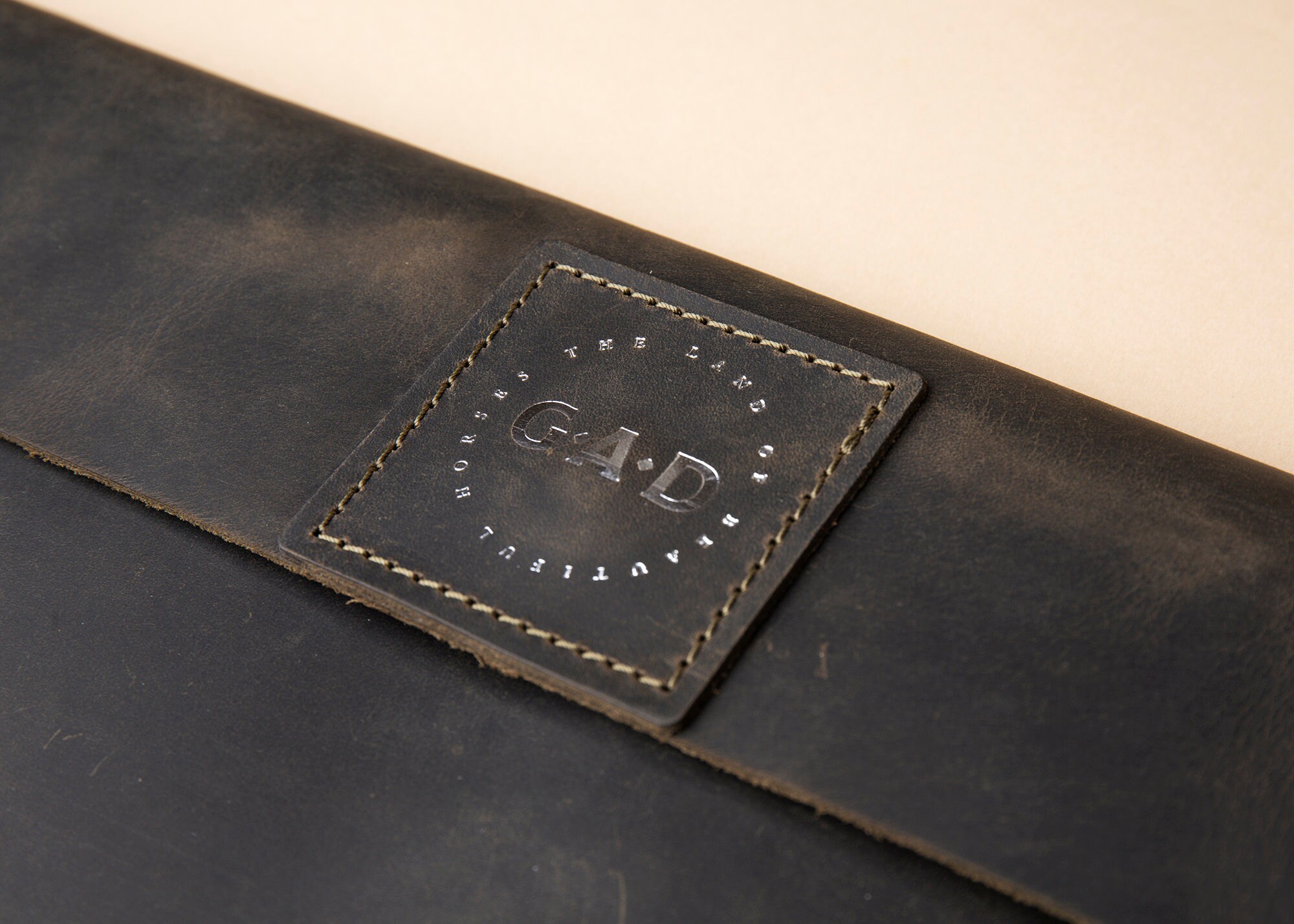 Personalized Leather File Case Document Folder Monogrammed Etsy