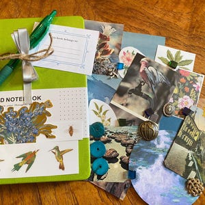 Paquete de inicio de Junk Journal ¡Diario incluido! / Materiales para álbumes de recortes / Paquete de efímeras / Paquete misterioso