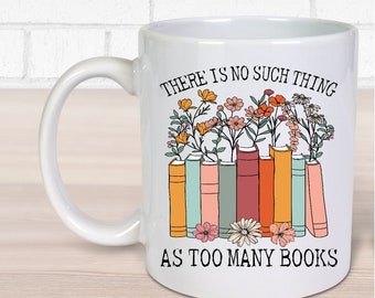 Too Many Books Mug