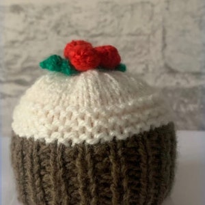 Hand Knitted Christmas Pudding Chocolate Orange Cover image 2
