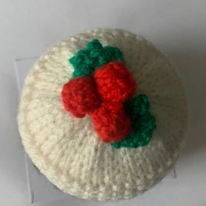Hand Knitted Christmas Pudding Chocolate Orange Cover image 3