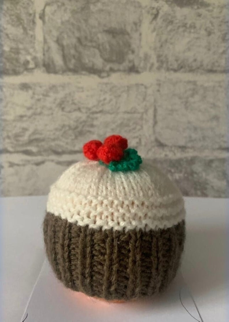 Hand Knitted Christmas Pudding Chocolate Orange Cover image 1