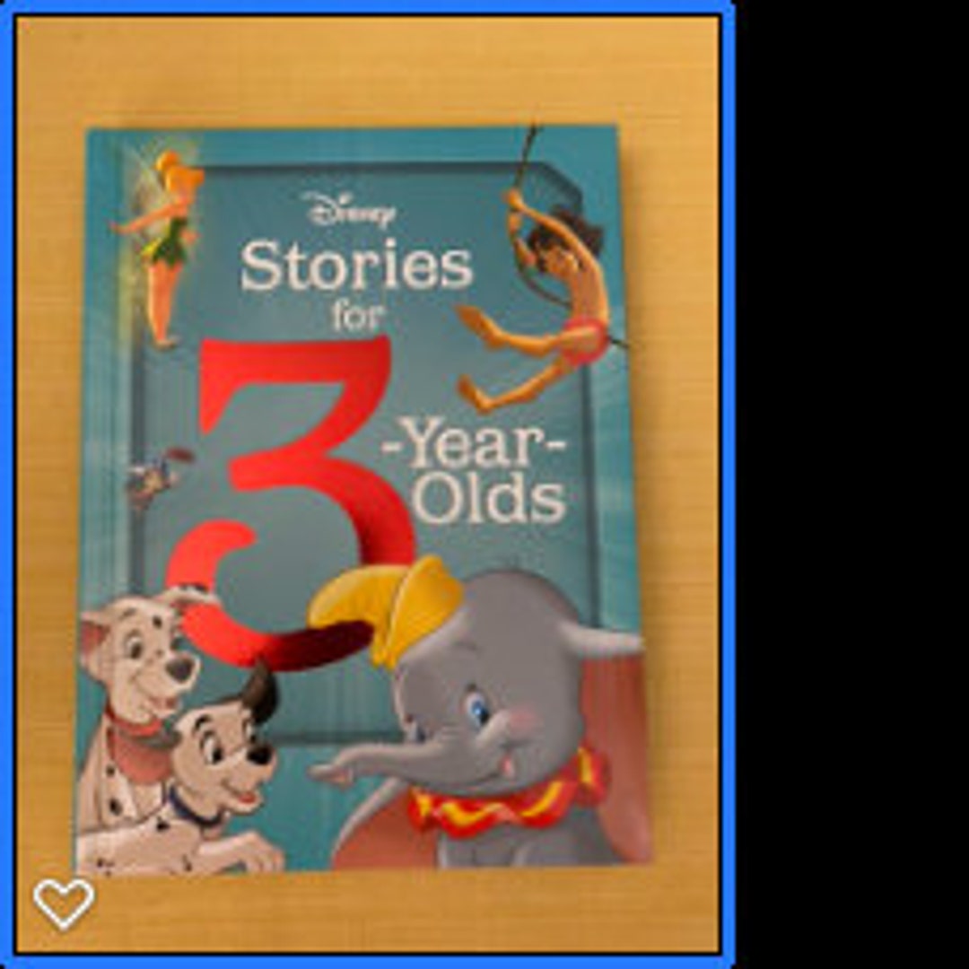 Hardcover Edition Book; Disney Stories for 3 Year Olds - Etsy