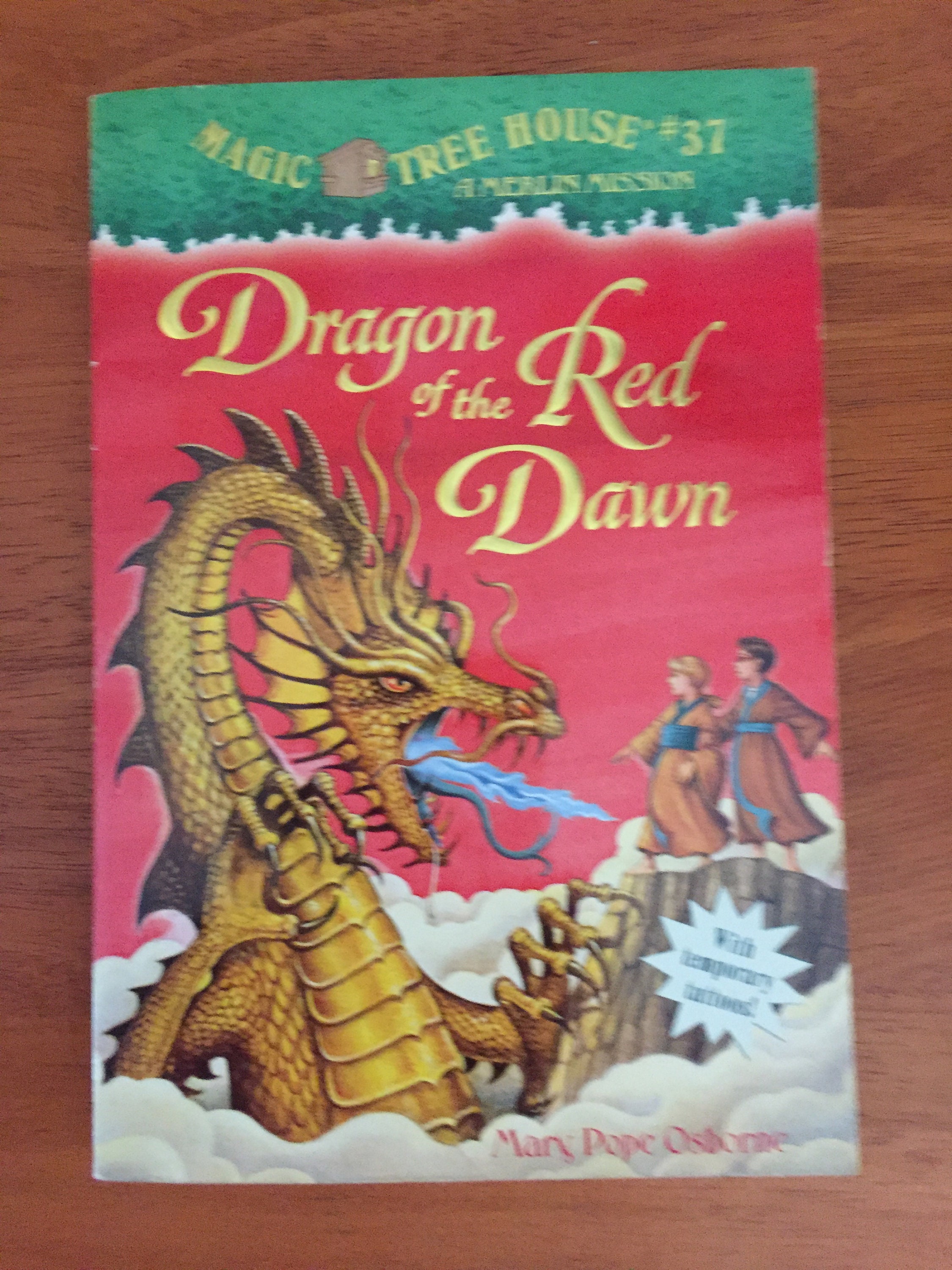 Forbyde influenza interval Magic Tree House 37 Dragon of the Red Dawn - Etsy