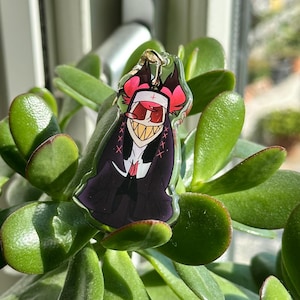Vox, Lucifer & Alastor Hazbin Hotel Keychain - Perfect for fans! Enchanting design and decorative. Must-have for Hazbin Hotel enthusiast! image 4