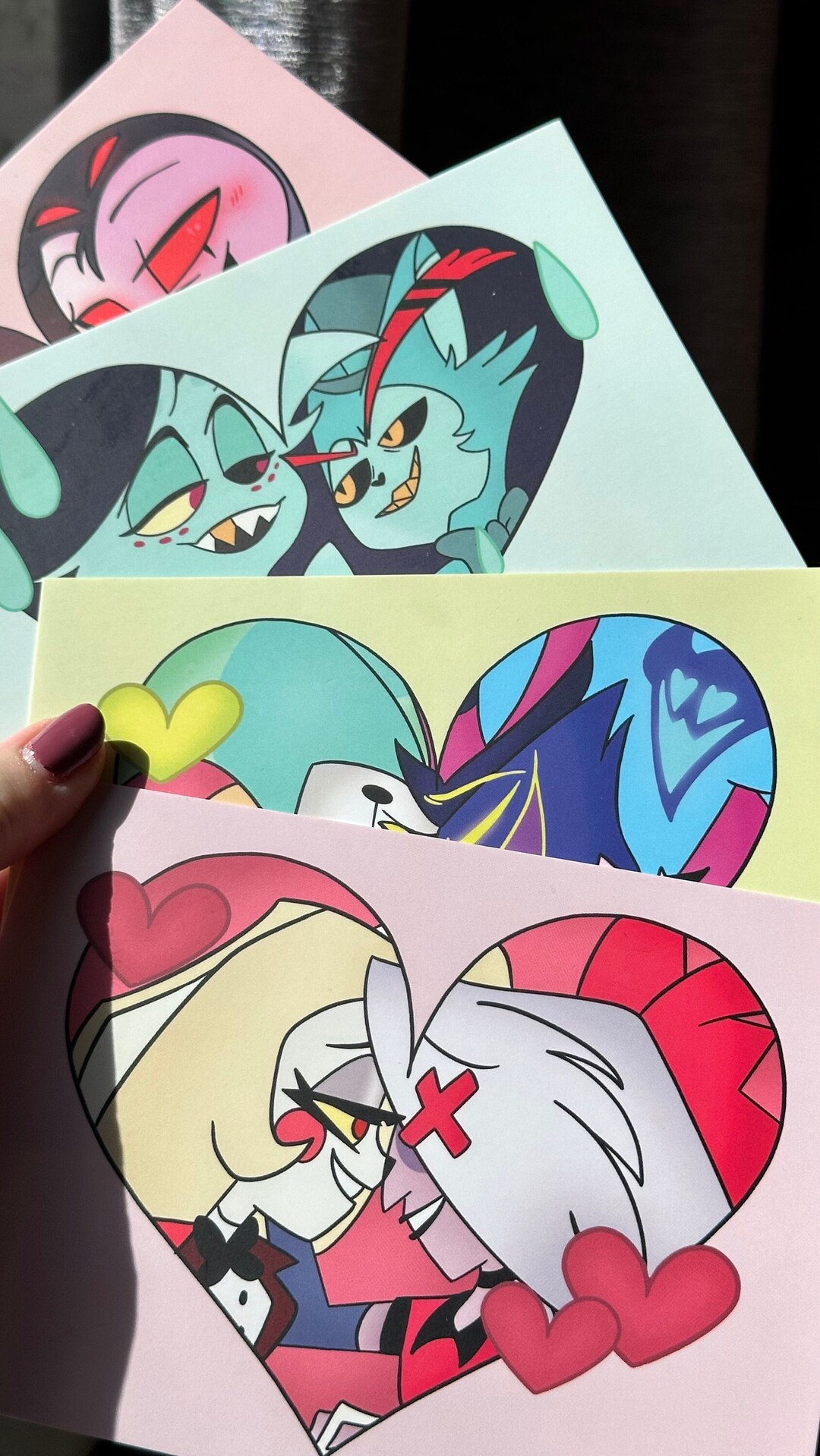Hazbin Hotel + Helluva Boss Prints - Collectible A6 Art Prints ...