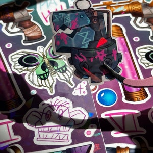 Arcane Jinx Sticker Sheet | Explosive and Dynamic Decals | League of ...
