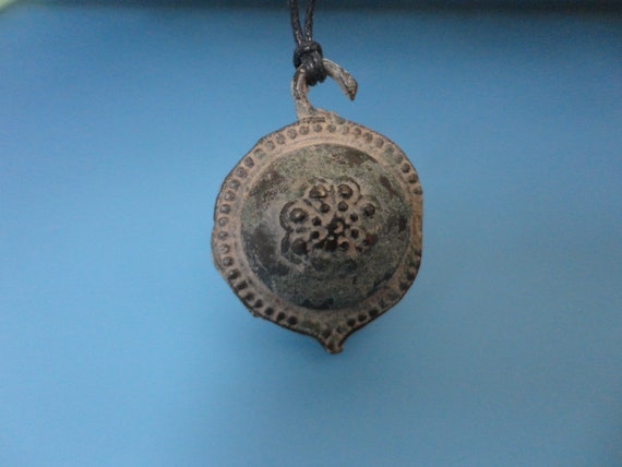 Medieval Oriental Amulet. Ottoman Artifact. Flowe… - image 5