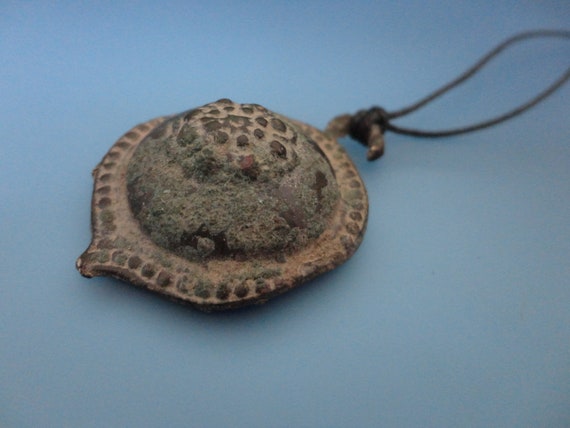 Medieval Oriental Amulet. Ottoman Artifact. Flowe… - image 10