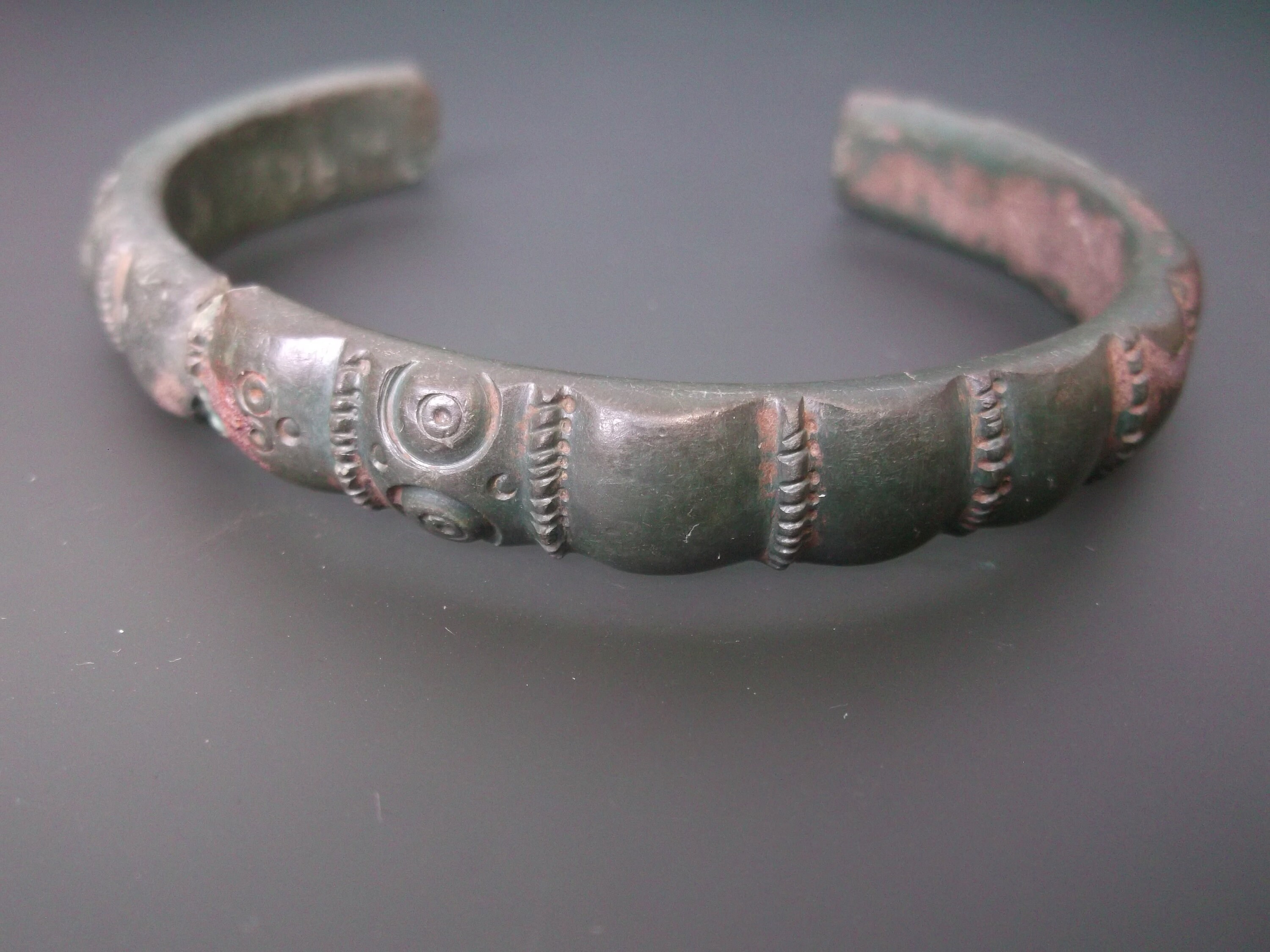 Unique Ancient Fragments of Roman Celtic Bronze Bracelet With | Etsy