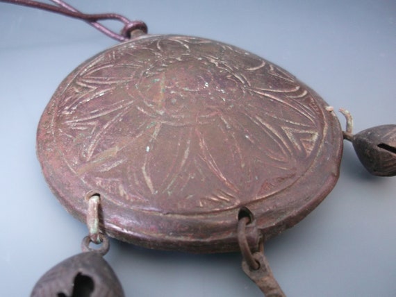 Ancient Medieval Bronze Amulet Sun-Shaped. Ottoma… - image 2