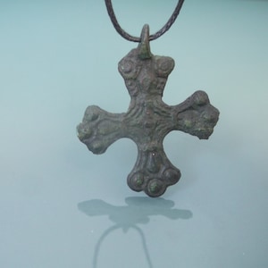 Medieval Scandinavian Cross. Medieval Necklace. Old Norse Pendant 10th-11th century AD