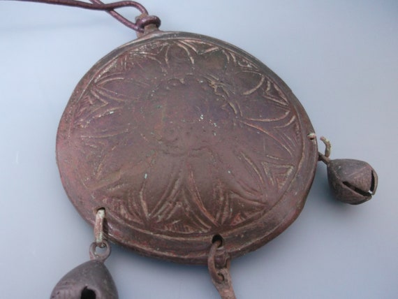 Ancient Medieval Bronze Amulet Sun-Shaped. Ottoma… - image 7