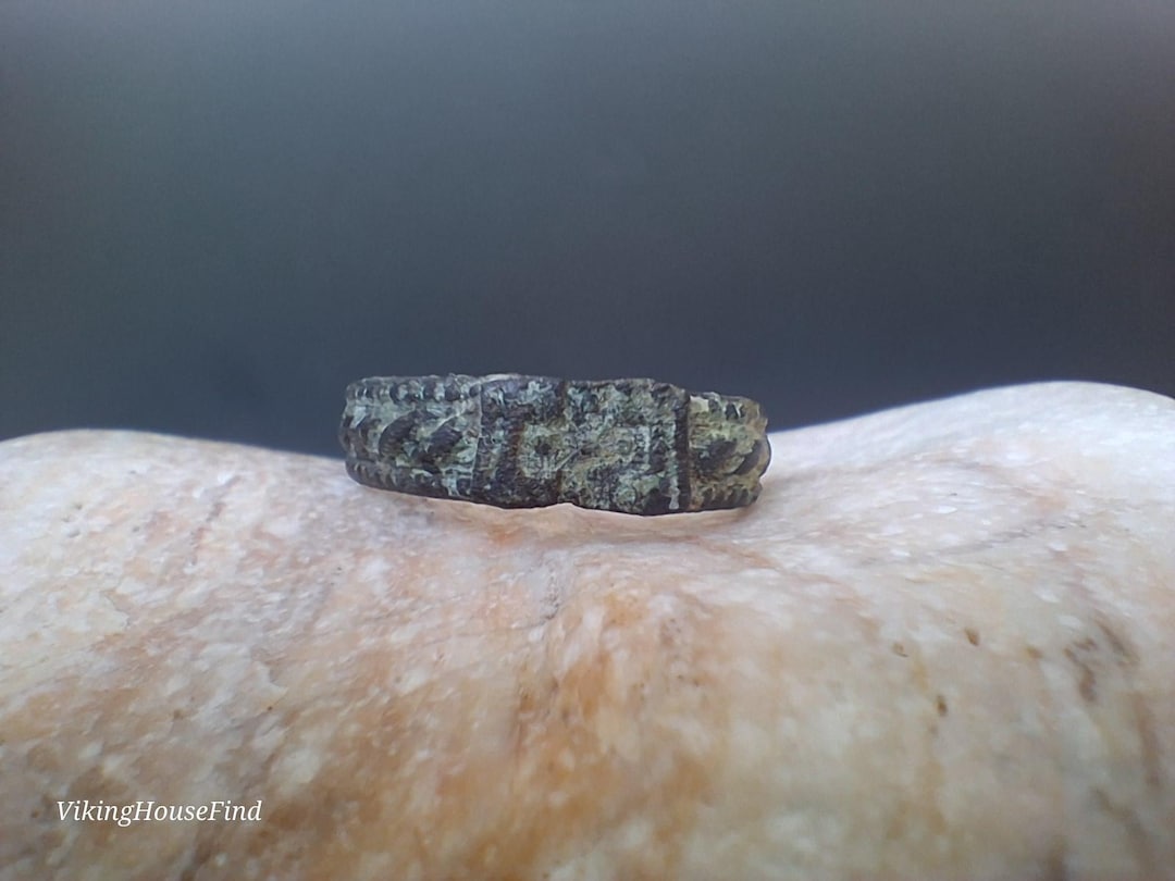 Medieval Bronze Ring With Patina, Christian Ring, Crusader Ring ...