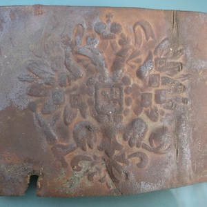 Old Artifact of the WW I. Antique Belt Buckle of the Soldier of the Army Russian Empire