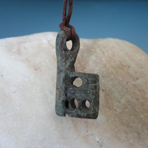 Medieval Key of Vikings. Viking Amulet. Scandinavian Necklace from the Middle Ages, 10-12th century AD