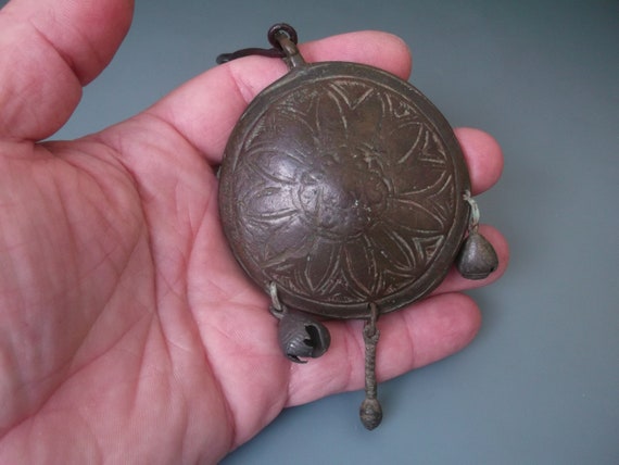 Ancient Medieval Bronze Amulet Sun-Shaped. Ottoma… - image 10