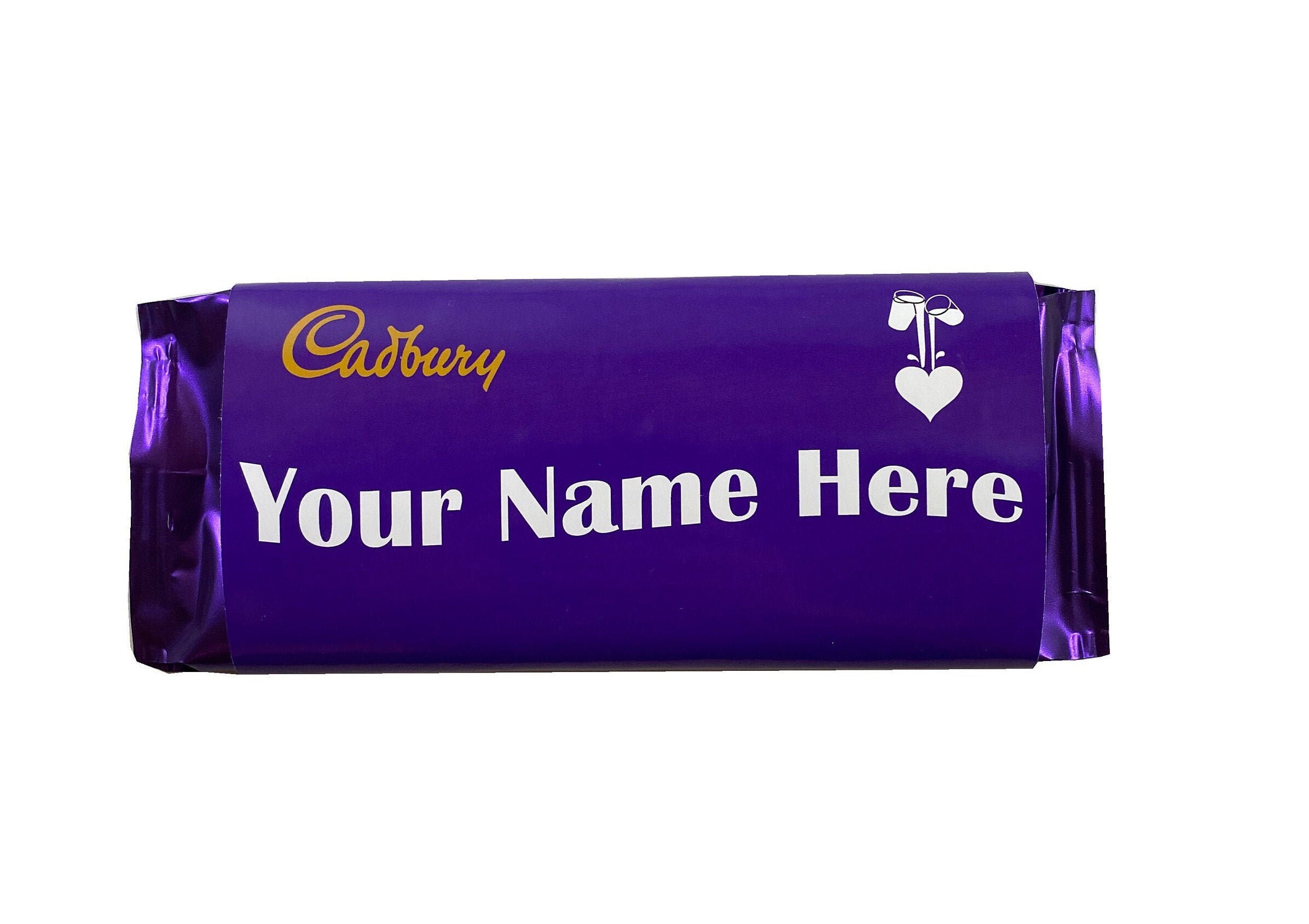 Personalised Cadburys Dairy Milk Chocolate Bar Gift Bar Etsy