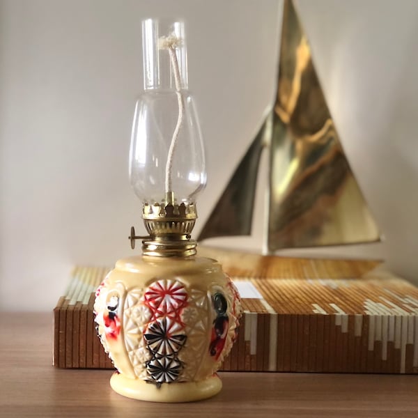 Vintage Oil Drip Lamp Etsy